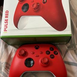 Xbox pulse red controller with box, LB button doesn’t work. I’m unsure how to fix and have a new controller.