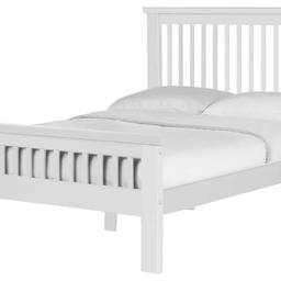 Aubrey Kingsize Wooden Bed Frame - White


Mattress not included

🔶ExDisplay. Flat packed in the box🔶

Painted frame.
Base with wooden slats.
Size W166.8, L210.5, H110cm.
Height to top of siderail 35.5cm.
24cm clearance between floor and underside of bed

🔶Check our other items🔶