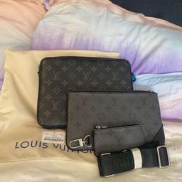 Trio Louis Vuitton messenger bags 
Quick delivery
NO RETURNS