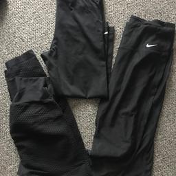 One ryderwear scrunch and 2 Nike shorter style legging , would fit 10 -12 collect only all 3 pairs