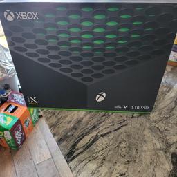 xbox series x 1tb for sale brand new sealed box pick up only cash only