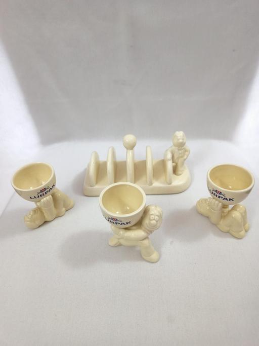 Buy & Sell West Midlands Birmingham - Photos for LURPAK COLLECTABLES TOAST RACK & EGG CUPS.