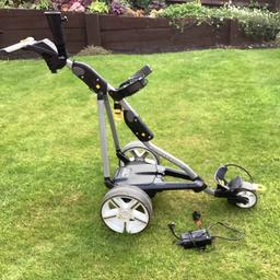 Powerkaddy FW7 electric golf trolley excellent condition full working order