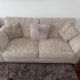 This sofa is in excellent condition
Originally bought In dfs (less than a yr)

Original price : 3500£
I’ve Had it less than a year. We are selling due to moving property.
Colour: beige
No rips, no marks ✅
Bargain prices ✅            Will take offers!!!
Going cheap ✅