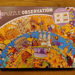 Verkaufe das 350teilige runde Puzzle von Djeco mit dem Motiv "Zeitreise".

kein Versand.
