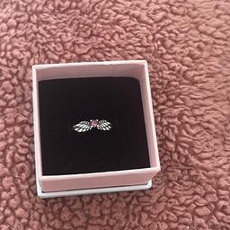 Pandora angel wings ring 
Ring size 52
Comes in box 
Collection only