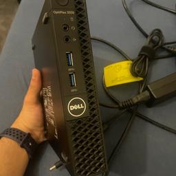 It’s a lightly used dell mini pc. Haven’t had it for that long because I got it from my workplace that I do volunteering for. It had an i3 but I upgraded it to an i7 so it’s plenty powerful at 4 cores 8 threads. Most of the original stickers are on the pc. Will sell with the power cable but no HDMI or display port cable. 8 GB of 2400 mhz RAM. 240GB ssd and 500GB hard drive. Originally the pc came with only the hard drive but I put my own SSD into the pc. It’s updated to the latest version of windows 10. No applications or bloatware is installed. Fully wiped. The operating system is installed on both HDD and SSD but will automatically boot into the SSD It will come with a Bluetooth and WiFi adapter since it doesn’t not have internal WiFi. Does have the slot for m.2 WLAN. Please feel free to ask any questions. It has also been partially cleaned inside to reduce dust. Windows is verified online with the SSD. Will accept suitable offers.