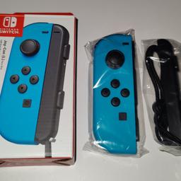 Nintendo Switch Joycon in der Farbe blau.Der Joycon wurde 1x benutzt&liegt seit Monaten in der Verpackung.