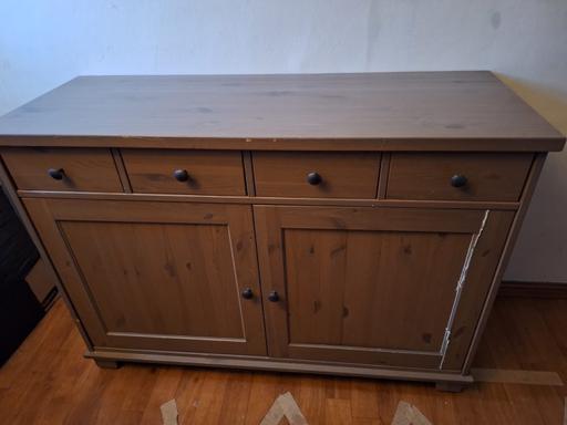 Buy & Sell West Midlands Birmingham - Photos for Oak wooden living side unit