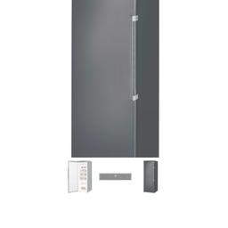 Brand new Graphite Grey Tall Freestanding Freezer. Still in packaging. Frost free, £450 new. Does not fit in area it was bought for. 
Energy Class A+
Total net capacity 220 litres 
Dimensions. W 59.5cm x D 64.5cm x H167cm