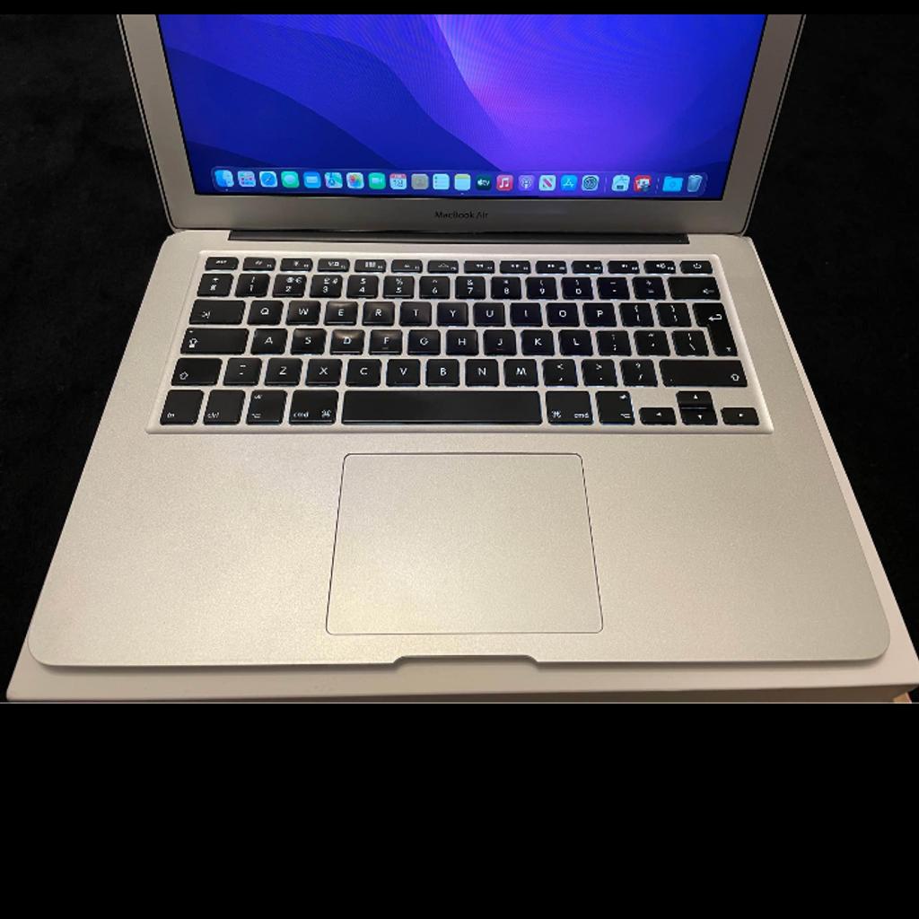 Apple MacBook Air 2015
Intel Core i5
8Gb Ram and 128Gb SSD
13"

Running the latest Monterey OS
Comes with charger and box

This item isn't free
Open to reasonable offers
No time wasters
Collection Leeds
Thanks