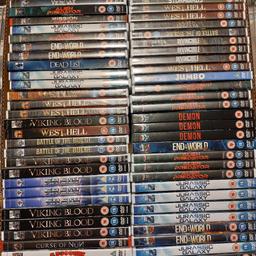 DVD & Blu-ray Assortment - New & Sealed bundle - x68 Movies.

Great collection for any carbooters