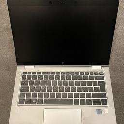 HP Elitebook X360 1030 G3 
Core i5 8250u 
1.90GHz 
8GB RAM
256GB SSD 
13.3" 
2 in 1

Hinge came loose from screen causing the screen to crack
No charger
Works fine if plugged to a monitor
Dont know anything else about it
Battery holds charge too

This Item isn't free 
Open to reasonable offers 
No time wasters 
Sold as seen with no return
Thanks