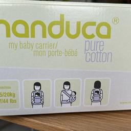 Verkaufe diese neuwertige Manduca Trage, da mein Baby leider keine Tragen mag.
Daher neuwertiger Zustand, wurde nur 1-2x ausprobiert.