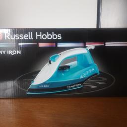 Russell Hobbs iron brand new in a box but no instruction booklet brought but never used it