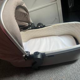 Used and has sun fade on hood 
But loads of life left in this lovely pram, i have loved this pram but due to moving and only need a buggy its time to say goodbye
These prams go for over £100 second hand i only asking for £50 for lot
Carry cot 
Chasis 
Toddler seat 
Newborn head insert
Seat liner
Footmuff
Raincover 
 
Collection L20 or can deliver locally