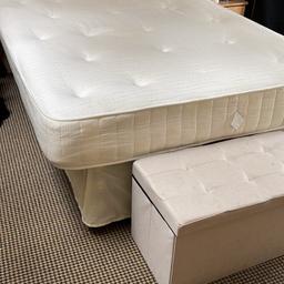 Double bed base and mattress with metal headboard to be collected from sheffield for free and other furniture if needed
