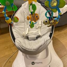 5 Parent-inspired motions
5 Speeds
Adjustable recline
Four built-in sounds
Convertible harness from 5-point to 3-point, as needed
Bluetooth function
£50 Ono