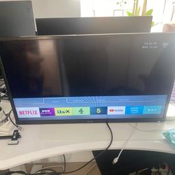 Sharp LCD Colour TV, Model 32BC2K0 Smart TV in excellent condition with no marks or scratches on.