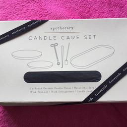 M&S Apothecary Candle Care Set. New