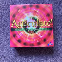 Articulate board game only played couple times all pieces in box 
Smoke and pet free home
