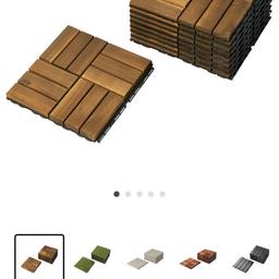 3 pack of Runner IKEA, brown color, like new.
27 pieces in total.