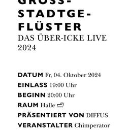 zu verkaufen sind 2 Konzerttickets für Grossstadtgeflüster im Wizemann, Stuttgart am 04.10.2024.
Wir können leider nicht gehen und freuen uns wenn jemand anderes sie erhält. Beide Tickets kosten 80,00€ zusammen.