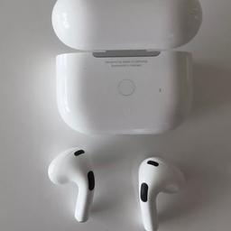Apple AirPods 3rd Gen

Wireless Bluetooth In-Ear Headphones

Only used on twice, cleaned and steamed properly. Both airpods and case are in fantastic condition.


100% Genuine Apple