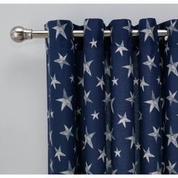 Brand New in sealed packet

Reasonable Offers only.

Navy Star Curtains W168 x D137 cm
52% Polyester 48% cotton
40 degree wash
do not dry clean
cool iron
do not bleach

Collection from B20 Perry Barr Area.