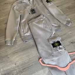 Rep! Full stone island tracksuit best quality tracksuit comes with the tag brand new size XL but fits L as well .collection only or can deliver locally