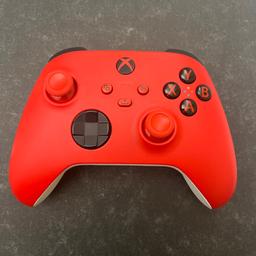 Red Xbox Wireless Controller (PULSE RED™️)
Good Condition(Practically New)
Retail:£60.00 Selling:34.99 (Almost a 50% discount)
Comes with Complimentary Kontrolfreek™️ Performance grip.
