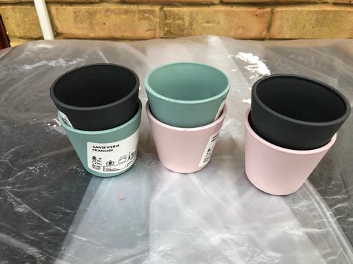 Buy & Sell North London Hoxton - North London - Photos for Ceramic Mini Plant Pots x6 £2.50 each