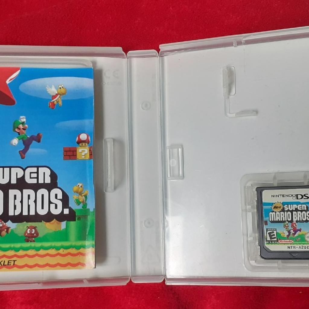 Nintendo DS Spiel Super Mario Bros. Achtung ! Spielmodul ist eine USA Version !
Privatverkauf. Kein(e) Umtausch/Rücknahme/Garantie. Versand innerhalb Österreich 4,50 Euro ohne Sendungsnummer, 5,71 Euro als Paket oder Abholung. KEIN Nachnahme Versand !