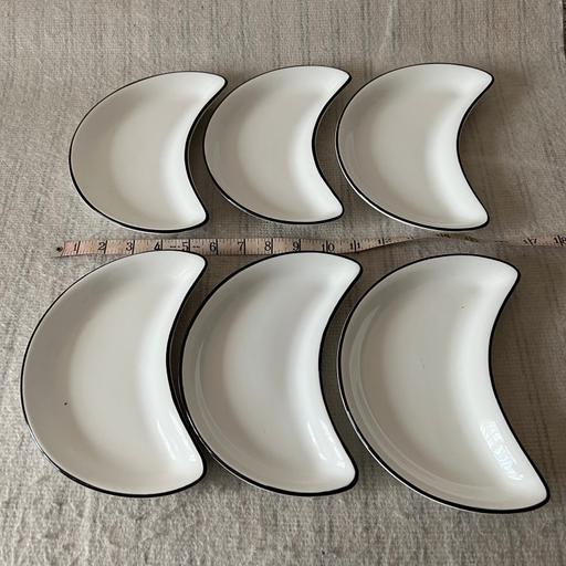 Buy & Sell West London Yeading - West London - Photos for 6 x Dudson Sauce Plates Fine China Set