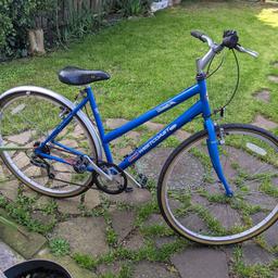Ladies bike. Good condition bike new tyres on. Shimano gears.
Collection only. 
No offers as cheap enough. Already put at half at what it was ❤️
