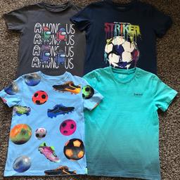7 boys short sleeve t-shirts
All age 8yrs from Next
In good clean condition 
Collection only please