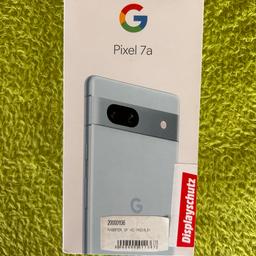 Verkaufe mein Google Pixel 7a mit 128 GB, da ich auf iPhone umgestiegen bin.
Gekauft Ende November 2023. Sehr guter Zustand! Neupreis 500 Euro inklusive Displayschutz. Immer mit Handyhülle verwendet.
Mit OVP und Kabel, ohne Adapter.
Rechnung vorhanden, siehe Fotos.