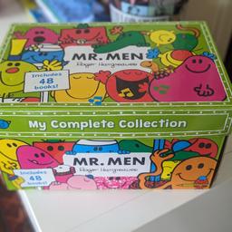 Mr Men's complete collection has been well looked after and most books have never been read