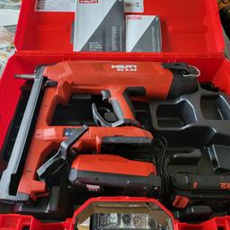 Hilti nail gun BX 3-22 for sale working perfectly excellent condition only used 3 times like a brand new included box charger battery excellent condition pick up only cash only
