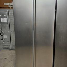 LOGIK LESSBSX22 Slim American-Style Fridge Freezer - Inox

‼️ex display products minor scratches and dent as you can see in the pictures.

•177.5 x 83.3 x 63.5 cm (H x W x D)
•Fridge: 271 litres / Freezer: 189 litres
•Total frost free
•Fan cooling creates the ideal conditions in your fridge
•Fast freeze rapidly lowers the temperature in the freezer

✅graded new
✅fully working
✅comes with warranty
✅️appliances repairing service available
✅viewing accepted
✅delivery fee applied 
✅more items available in shop 
✅for more information call or message 07440295561

🛍 shop at 40 Mossfield Rd, Farnworth, Bolton BL4 0AB
Open from 11am to 6pm Monday to Saturday

‼️ for our latest stock join our group on Facebook BOLTON AND FARNWORTH HOME APPLIANCES FOR SALE‼️