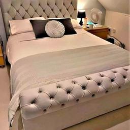 For more details WhatsApp at +44 7424 461134

🎨Comes in wide range of colours & Fabrics
Available Sizes 📐
Single, Small Double, Double, Kingsize & Superking Size

All types of Upgraded mattresses available

✅Mattress optional
✅ FREE Delivery now Available
✅Ottoman box available
✅Drawers Storage (Optional)
✅ Includes slats & solid base
✅Cash on Delivery Accepted
✅Nationwide Delivery Available (T&C Apply)

If this looks like next dream bed then get in touch with us🌠

Shop this luxury bed frame for the most reasonable and honest prices💥