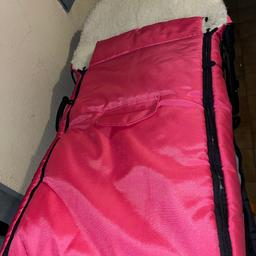 Verkaufe schlafsack fussack pink nur Abholung