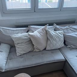 Verkaufe gut erhaltene Couch , Farbe Taupe/beige aus Microfaser - super zu reinigen

Neupreis war 1400€ bei XXXLutz

Abholung bis Sonntag 28.04.2024 in Innsbruck

Nichtraucherhaushalt

Maße : L 2,95m ( inkl. dem seitlichen Teil links )
B 2,20m ( Ottomane rechts )
