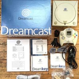 Verkaufe hier Sega Dreamcast 

Mit Originalverpackung alle Kabeln und Contoller sind dabei. 

Schaut auch gerne meine anderen Anzeigen an!

Abholung wäre mir lieber kann es aber auch versenden