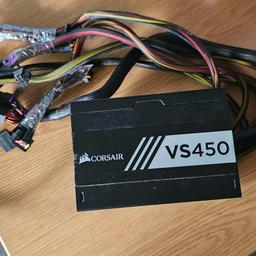 Selling Due to upgrade, PSU is just under a year old (purchased may '23)

Part tested and is 'as new'

PSU: Corsair VS450 450 W Active PFC 80 PLUS Certified