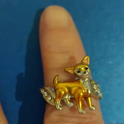 POSTAGE IS AVAILABLE VIA PAYPAL OR CONTACTLESS PICKUP
CHILDS CHIHUAHUA DOG RING...
SOOOO CUTE
WILL COME IN A VOILE GIFT BAG..
