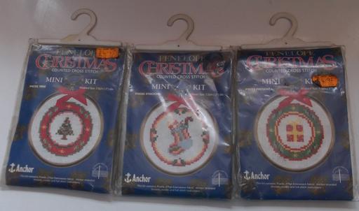 further learning West Midlands Wolverhampton - Photos for Job Lot 3 Mini Christmas Cross Stitch Kit