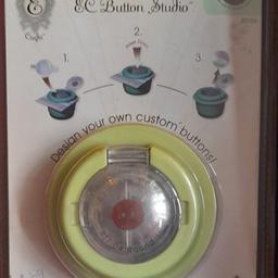 I am having a clear out and selling this EC Button Studio. You can design your own custom buttons to suit your needs. 

I am willing to post in the UK and cost will be checked upon request.