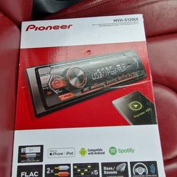BRAND NEW PIONEER MVH S120UI SINGLE DIN

INCLUDES ISO LEADS AND SURROUND TRIM

USB AND AUX PORT

GOOGLE SPEC FOR MORE INFORMATION

GRAB A BARGAIN

PRICED TO SELL

COLLECTION FROM KINGS HEATH B14  OR CAN DELIVER LOCALLY

CALL ME ON 07966629612

CHECK MY OTHER ITEMS FOR SALE, SUBS, AMPS, STEREOS, TWEETERS, SPEAKERS - 4 INCH, 5.25 AND 6.5 INCH