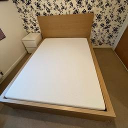 IKEA ABYGDA Medium Firm Foam Mattress. Bought 1 year ago but barely used. I am selling an Ikea Malm bed frame as well, if you are interested, we can make a discount.